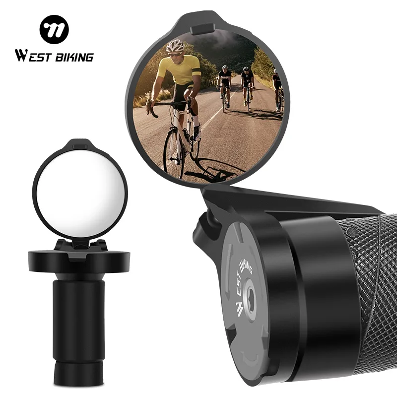 Mirror Handlebar Convex - WEST BIKING HD Kaca Spion Sepeda