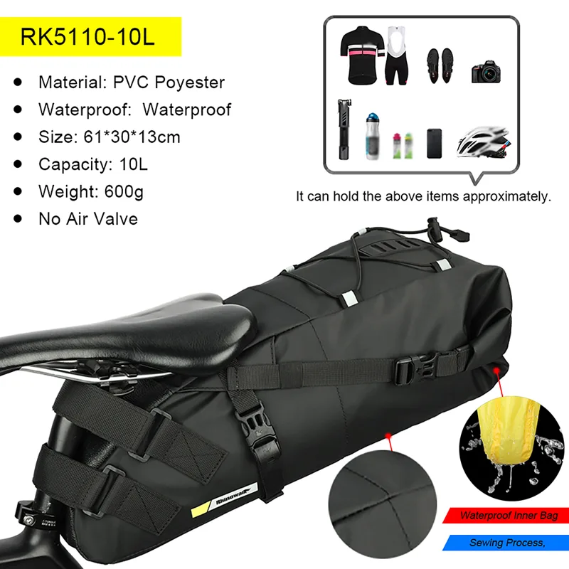 Saddle Bag Under Seat - Tas Tabung Sadel Sepeda Tahan Air,