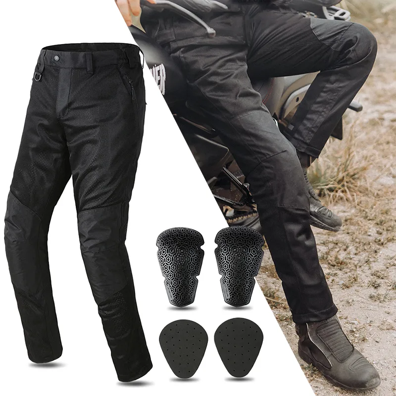 Cycling Commuter Trousers - Celana Sepeda Motor Jaring Musim Panas