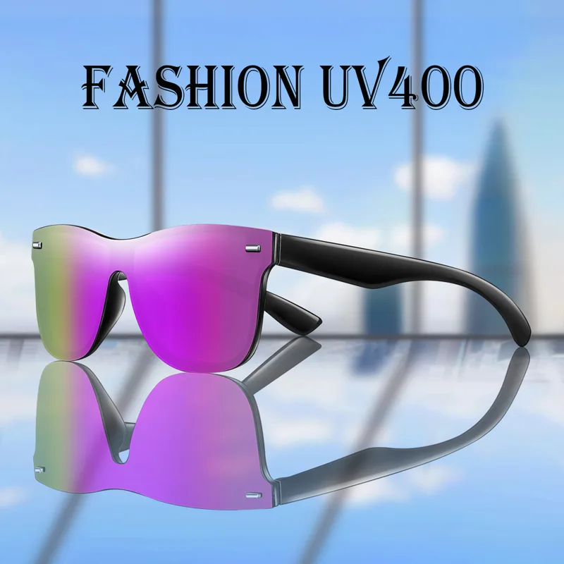 Cycling Zones - Kacamata Hitam Persegi Tahan Angin Fashion
