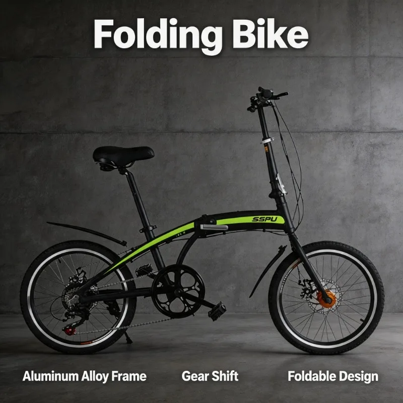 Commuter Biking - Sepeda Lipat 20 Inci - Sepeda