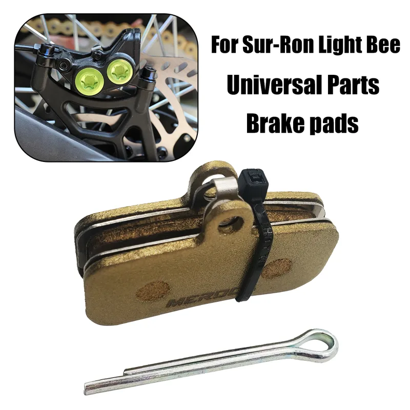 Bike Light Front Rear - Bantalan Rem Senyap Depan dan Belakang
