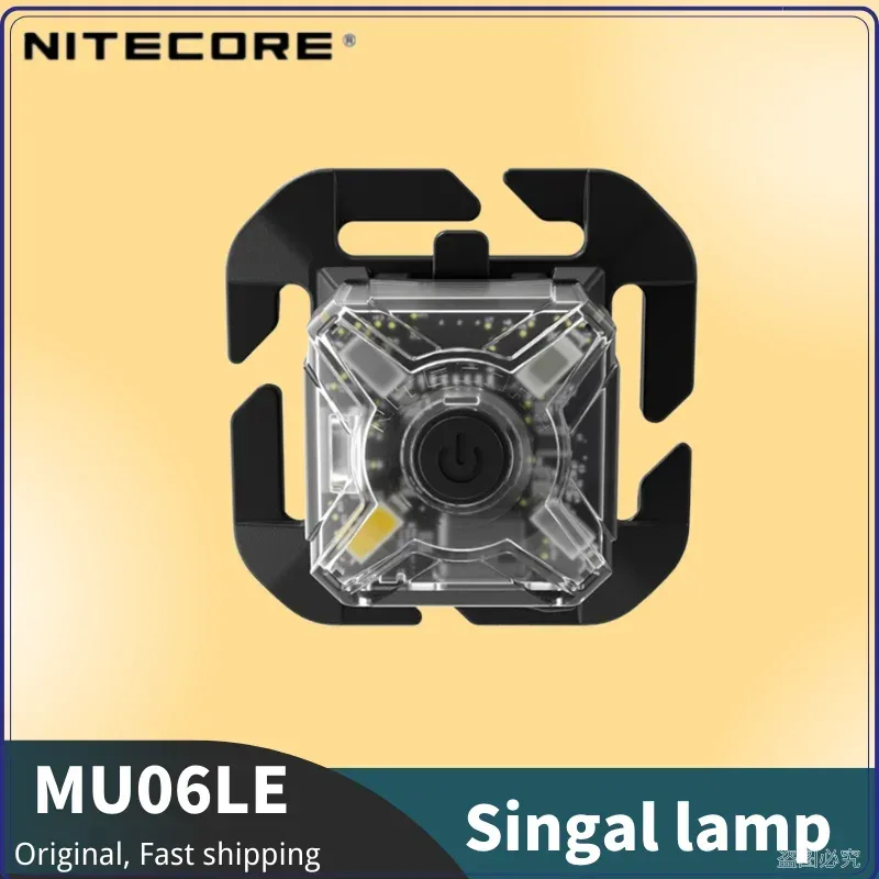Cycling Commute Backpack - NITECORE NU06 LE Lampu Sinyal Sumber