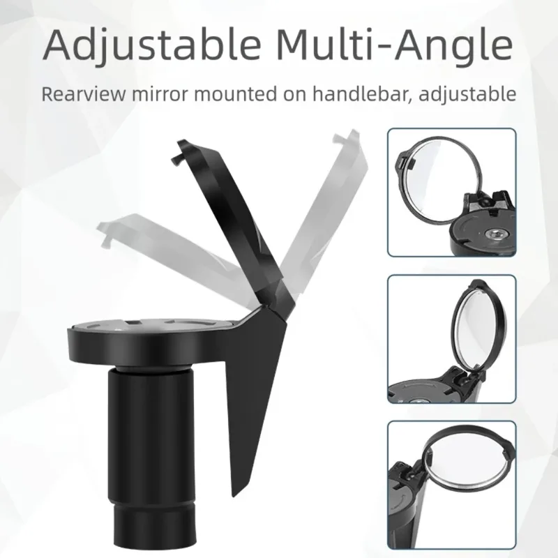 Mirror Handlebar Convex - Kaca Spion Ujung Stang Sepeda -