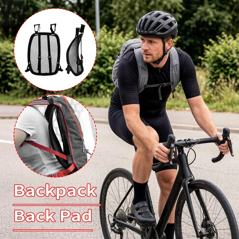 Cycling Commute Backpack - Rangka Spacer Ransel Berbahan Mesh yang