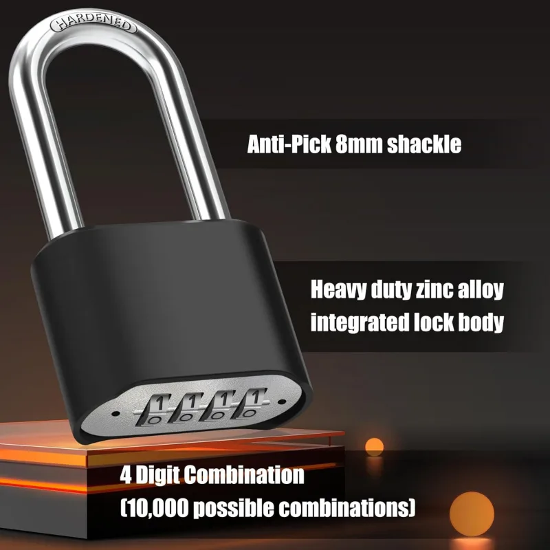 U Lock Heavy Duty - Gembok Kombinasi Tahan Cuaca Tugas Berat