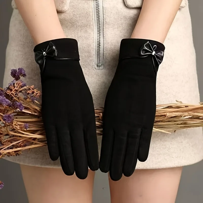 Cycling Commute Essentials - Sarung Tangan Wanita Musim Dingin dengan