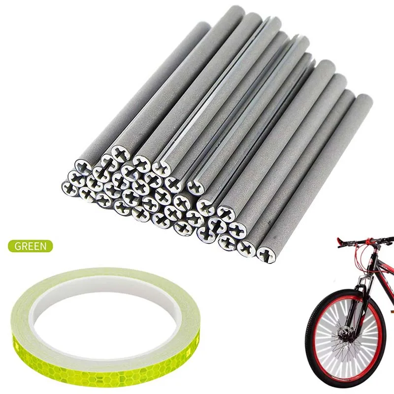 Spoke Reflector Set - Reflektor Jari-jari Sepeda Hijau Set 360