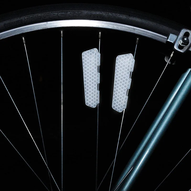 Spoke Reflector Set - 4 Buah/Set Stiker Reflektif Sepeda Reflektor
