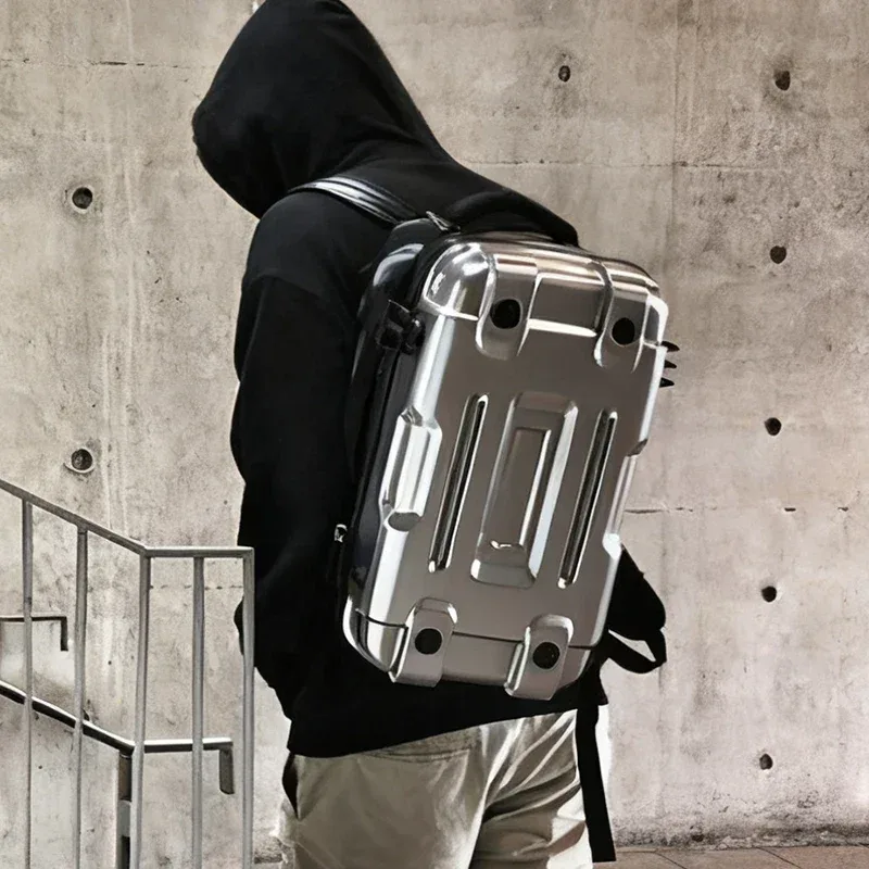 Cycling Commuter Backpack Laptop - Tas Ransel Anti Air Cangkang Keras