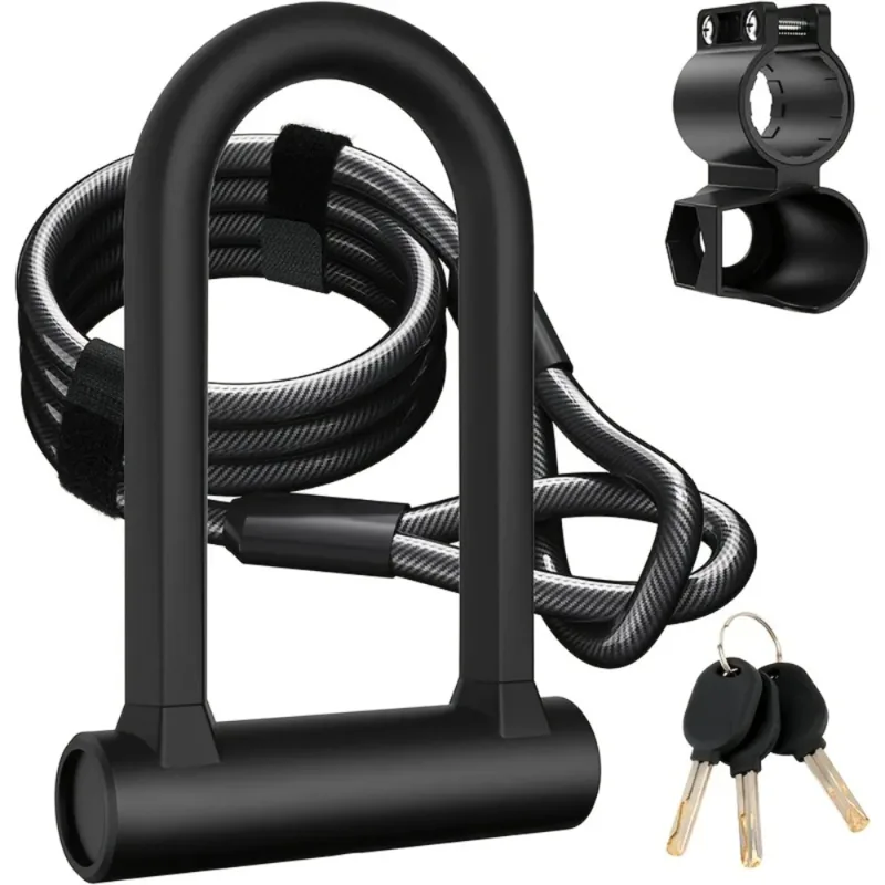 U Lock Heavy Duty - Kunci Sepeda Tugas Berat Anti Maling