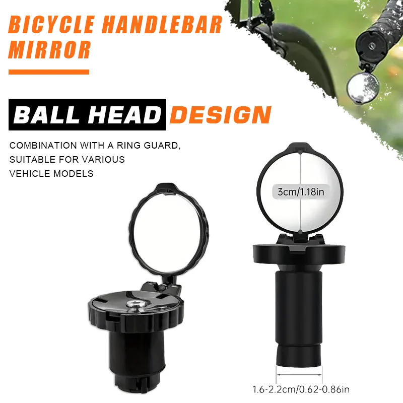 Mirror Handlebar Convex - NPY 2026 Cermin Spion Mini untuk