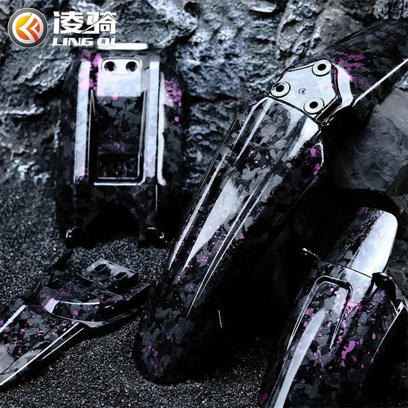 Bike Light Front Rear - LINGQI Kit Fairing Spatbor Bodi Plastik