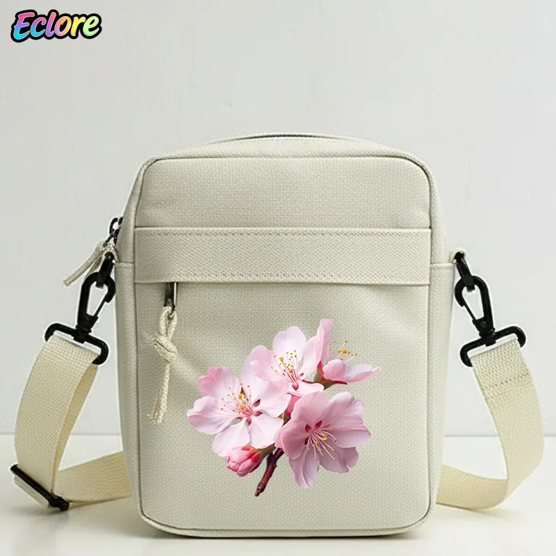 Cycling To Commute - Tas Bahu Motif Bunga Sakura dengan