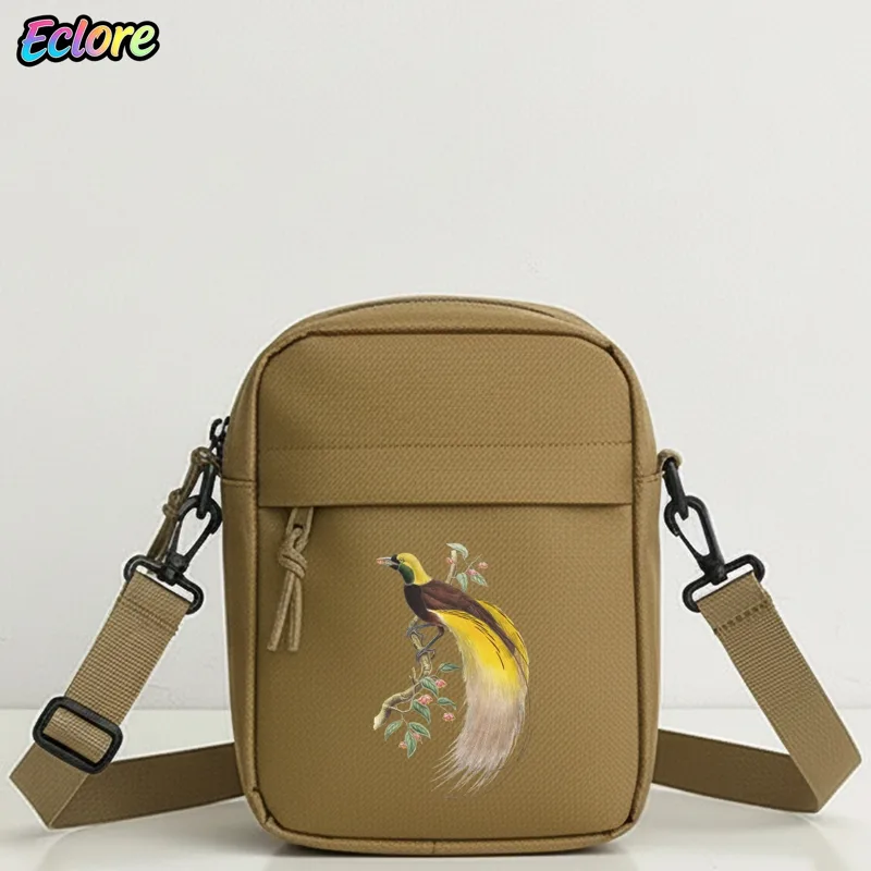 Cycling To Commute - Tas Bahu Motif Bunga Bird of