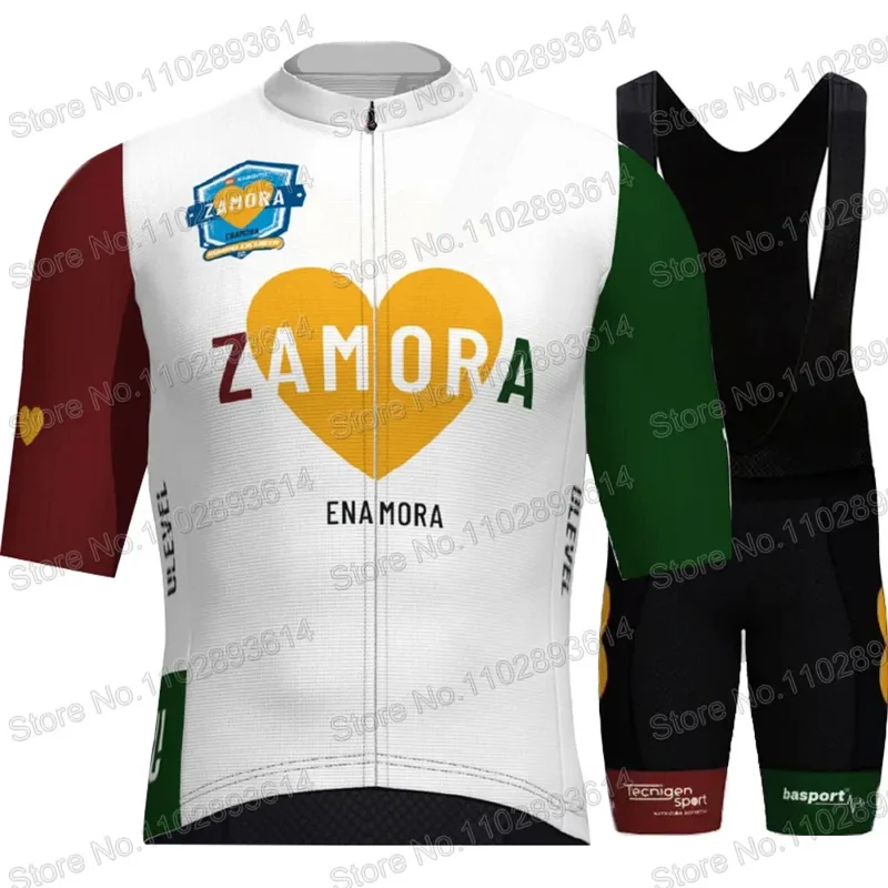 Cycling Commuter Shorts - Zamora Enamora 2023 Set Jersey sepeda