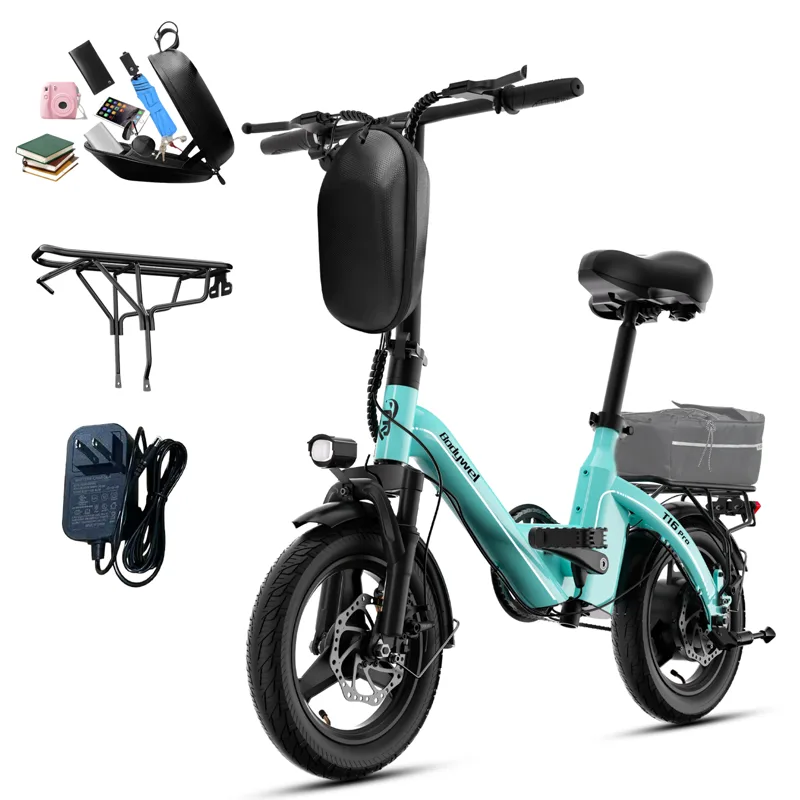 Commuter Biking - Sepeda Lipat Elektrik 400W untuk Dewasa,