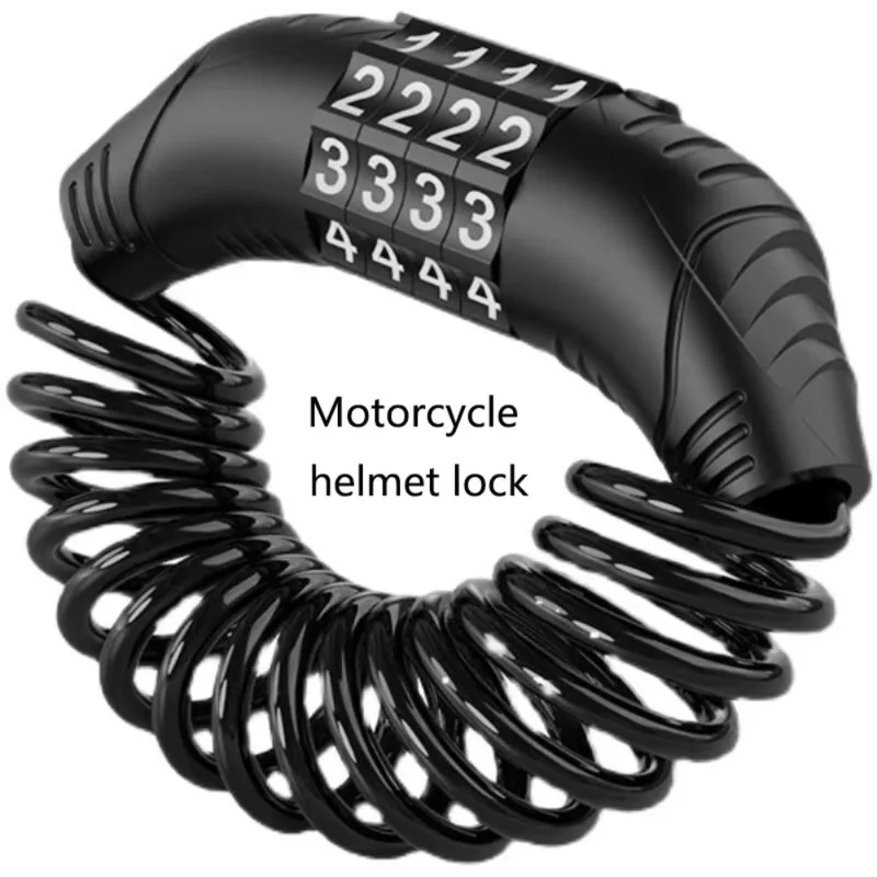 Chain Lock Combination - Kunci Kabel Anti Maling Portabel Kombinasi