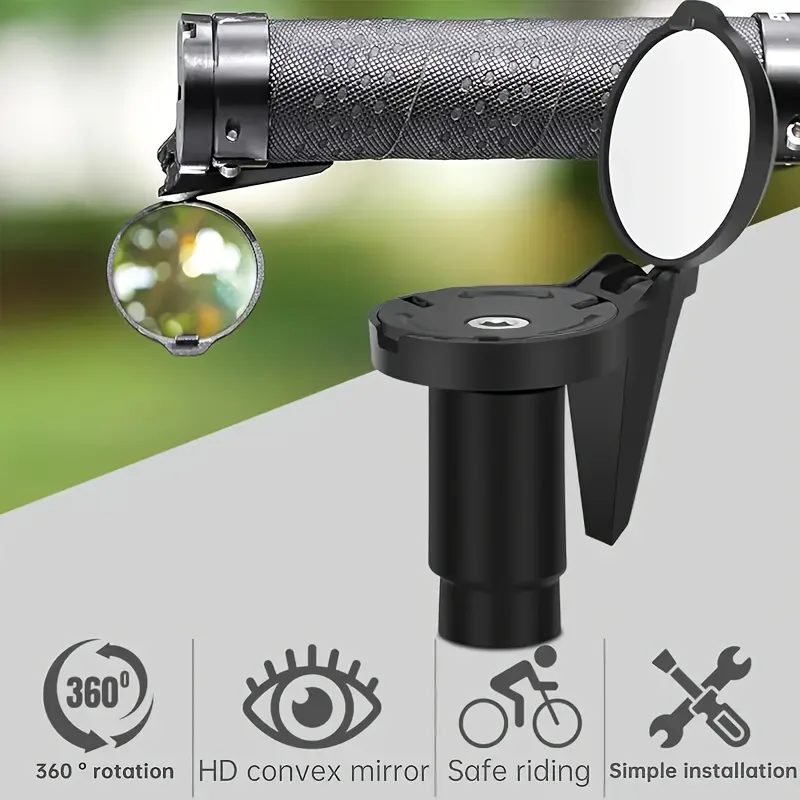 Mirror Handlebar Convex - Universal 360 ° Kaca Spion Sepeda