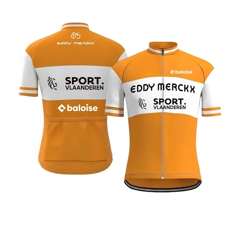 Cycling Commuter Shorts - Jersey Bersepeda Tim Baloise Pria, Jersey