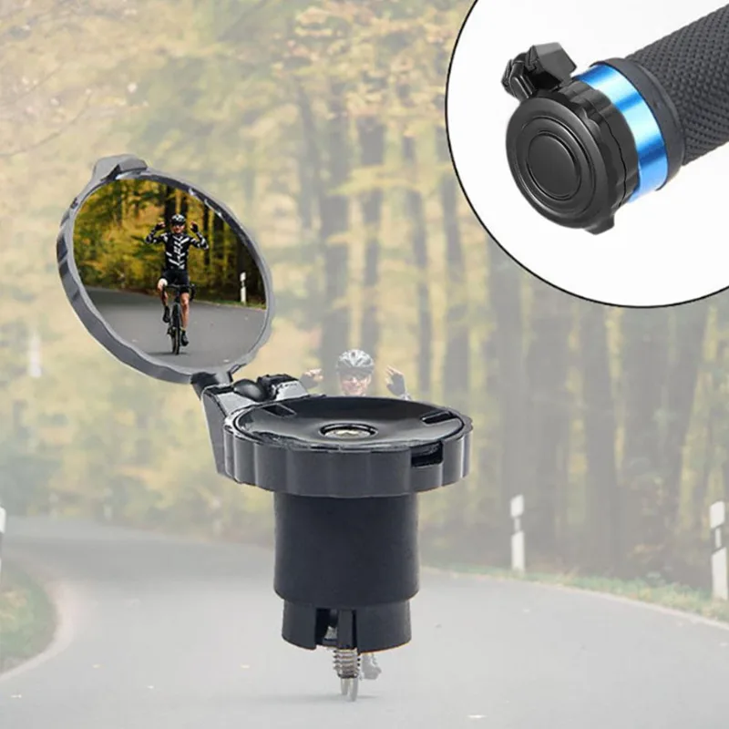 Mirror Handlebar Convex - Kaca Spion Mini untuk Stang Sepeda,