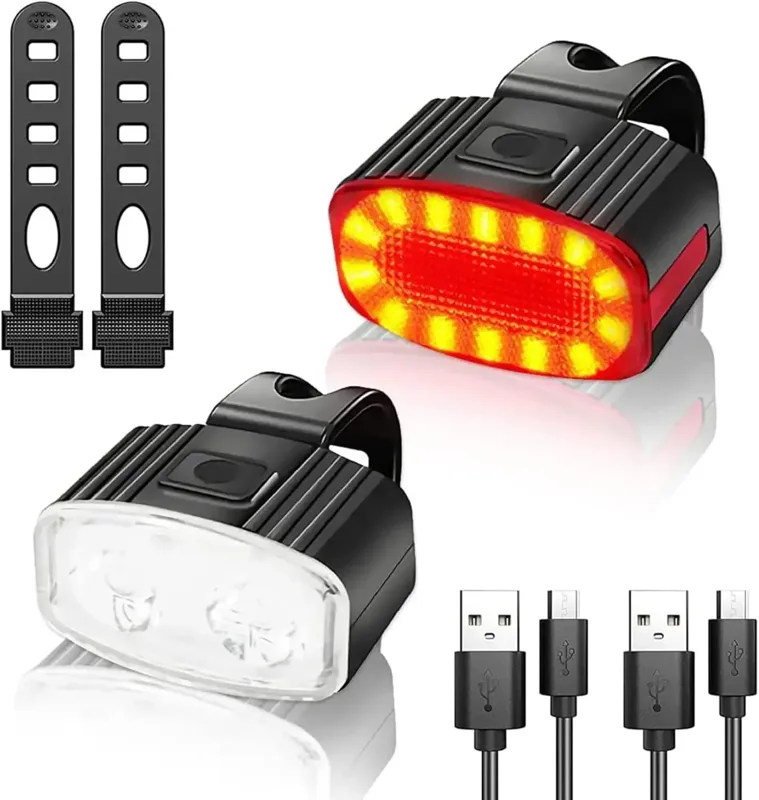 Bike Light Front Rear - Lampu depan belakang sepeda, lentera suku