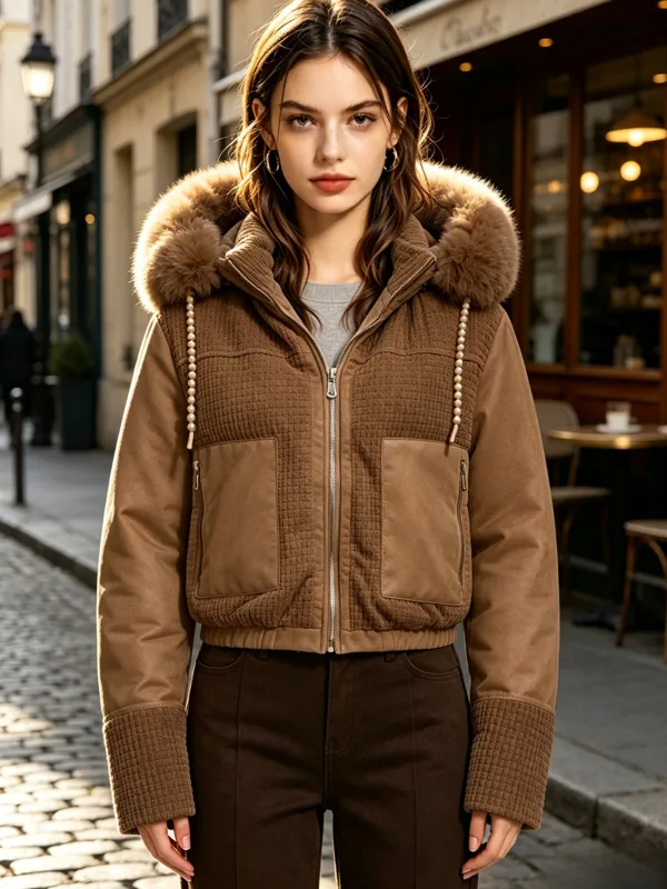 Cycling Commute Jacket - Jaket Wanita Musim Dingin Hangat dengan