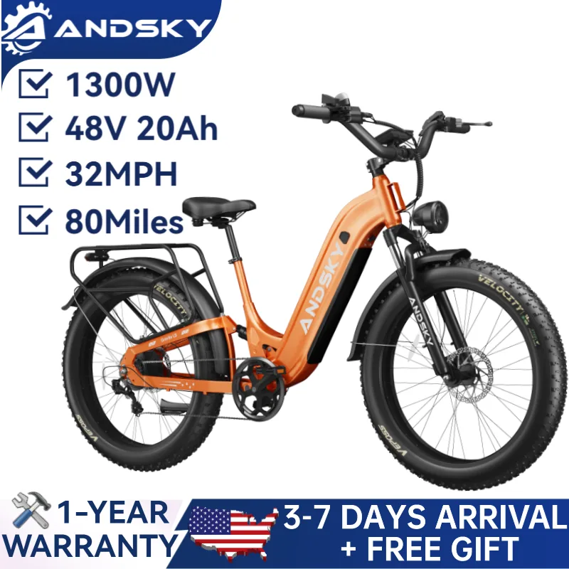 Commuting On Mountain Bike - Sepeda Listrik ANDSKY Gravita LS Step-Through
