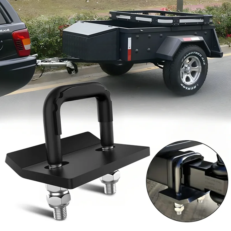 U Lock Heavy Duty - Penjepit Pengunci Anti-Kelengkungan Universal U-Bolt, Pengencang