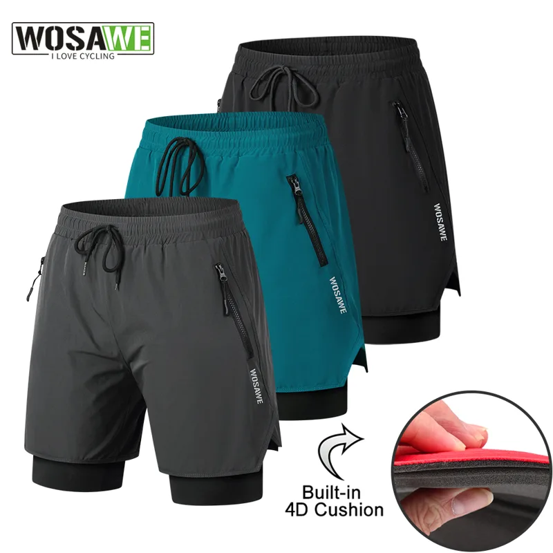 Cycling Commuter Trousers - WOSAWE Celana Pendek MTB Celana Pendek