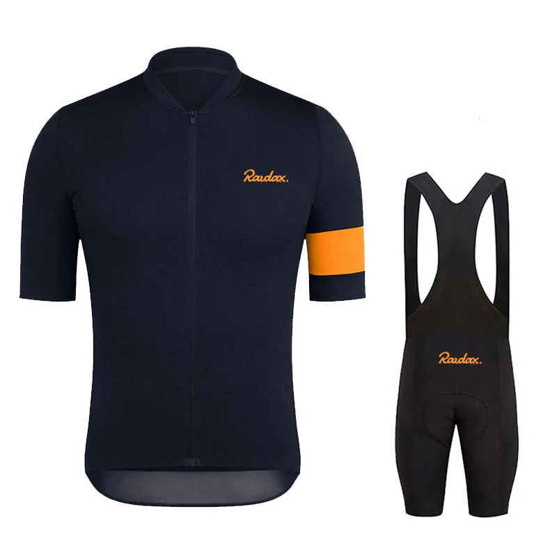Cycling Commuter Shorts - Raudax setelan Jersey sepeda lengan pendek,