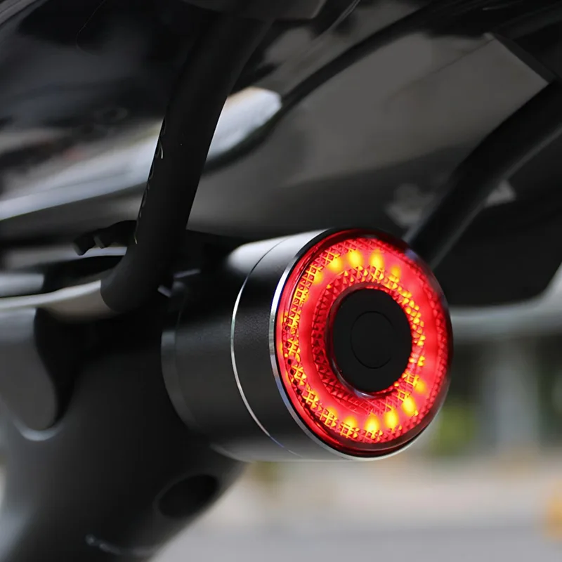 Cycling To Commute - Lampu Belakang Sepeda Lampu Sensor Ekor