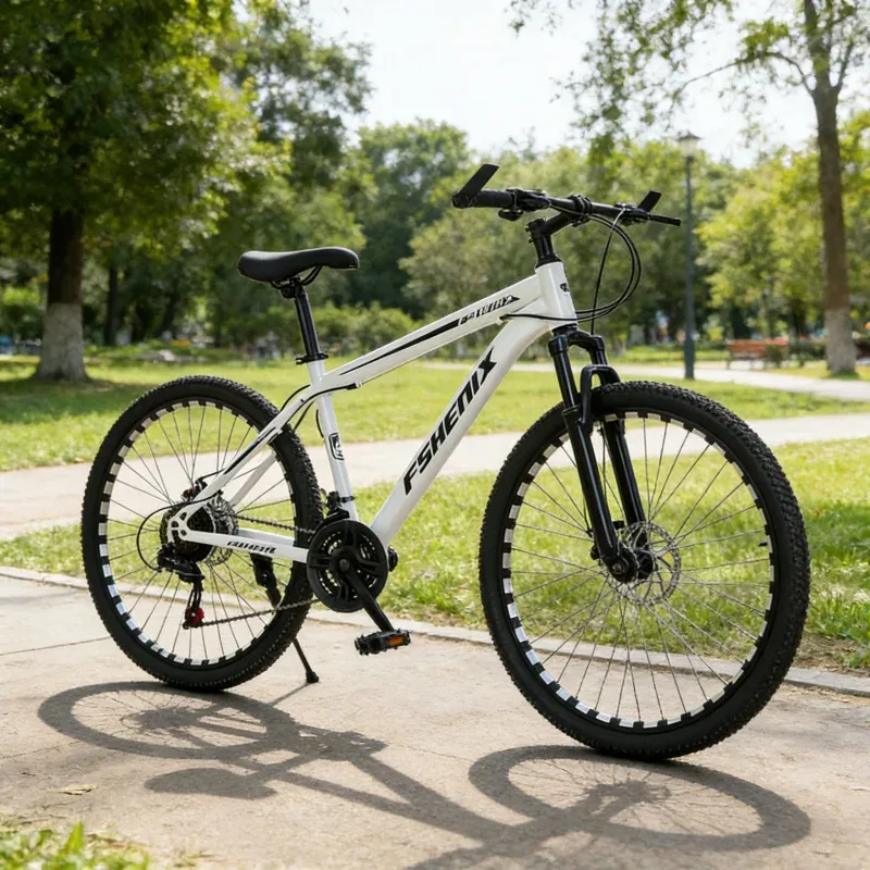 Cycling Commute Speed - Sepeda Gunung Snow White Spoke Wheel