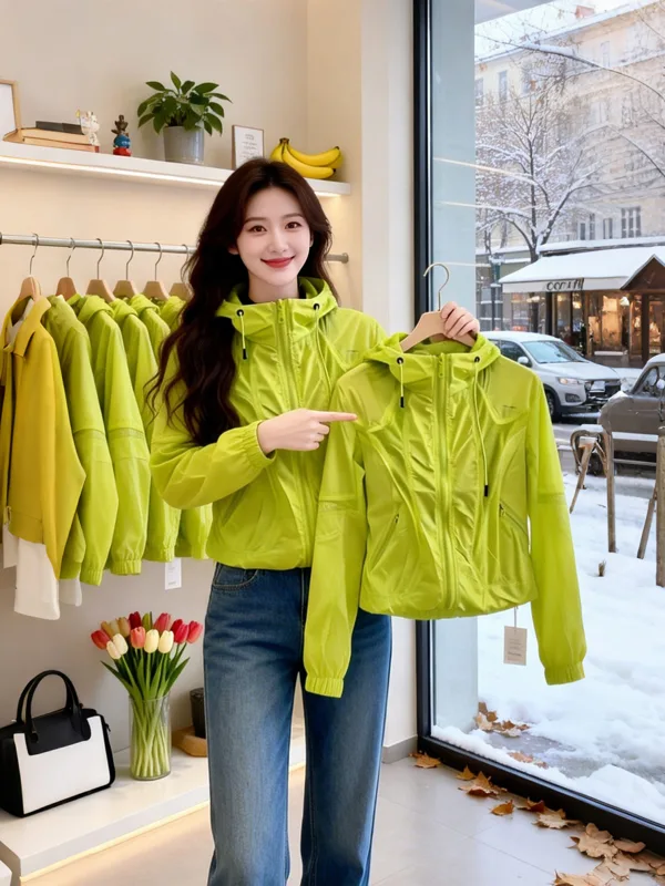 Cycling Commute Jacket - Jaket Pendek Wanita Elegan 2026 Baru