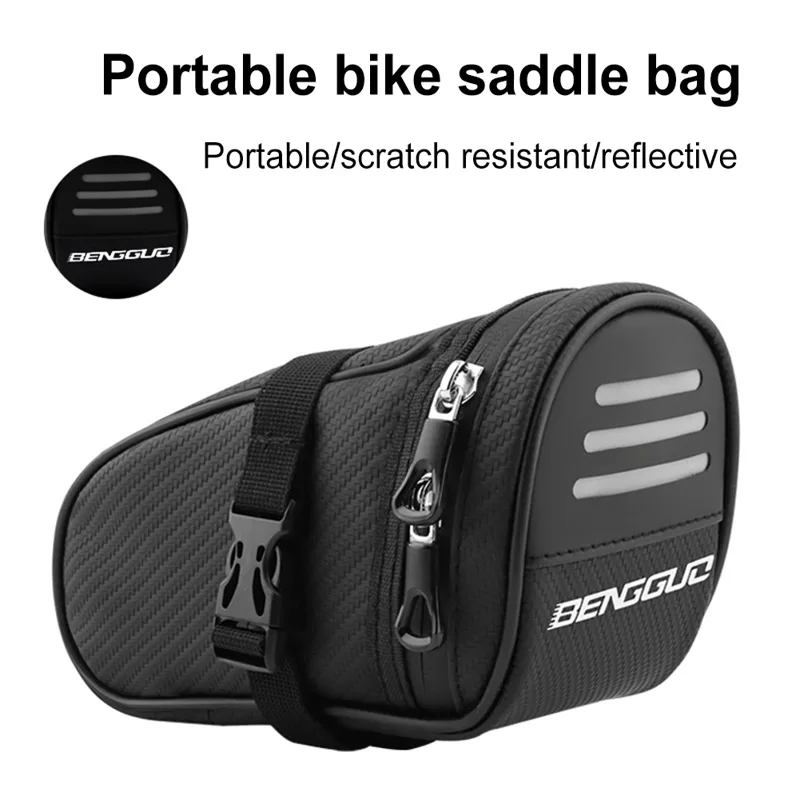 Saddle Bag Under Seat - Tas Sadel Sepeda 1L Tas Ekor