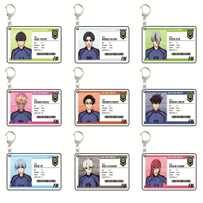 Chain Lock Combination - Kartu ID Pemain Blue Lock Versi