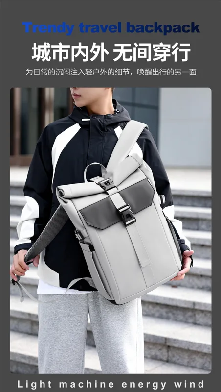 Cycling Commuter Backpack Laptop - Tas Ransel Laptop Bisnis untuk Pria,