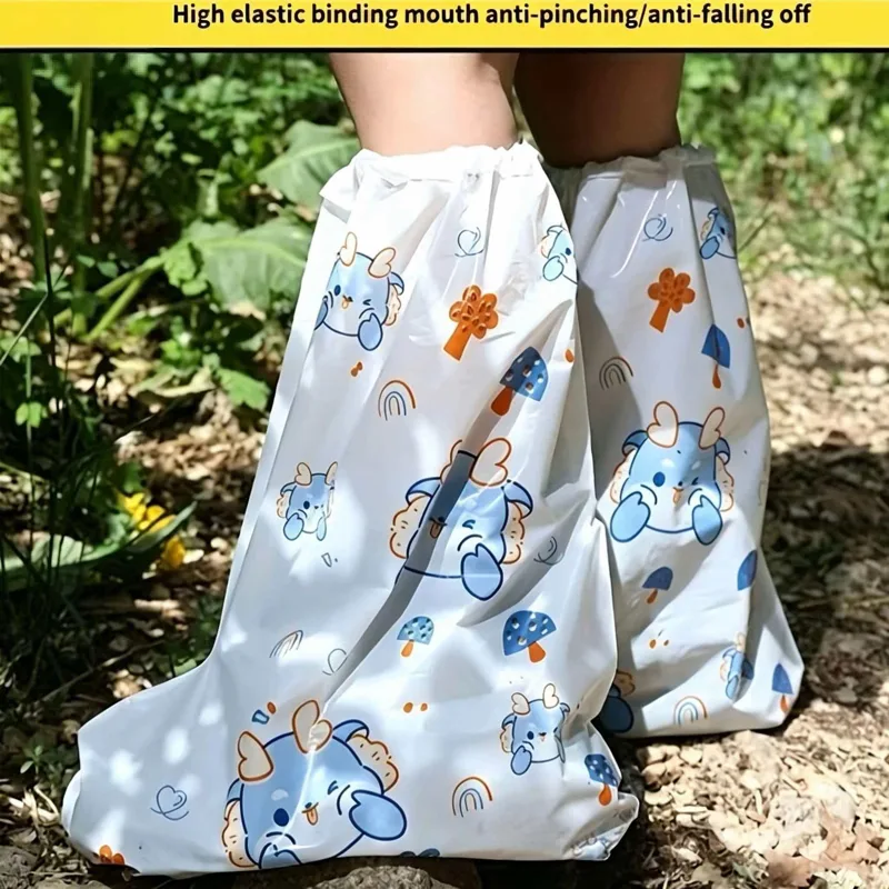 Cycling Shoes For Commute - 10 Buah Penutup Sepatu Bermotif Kartun