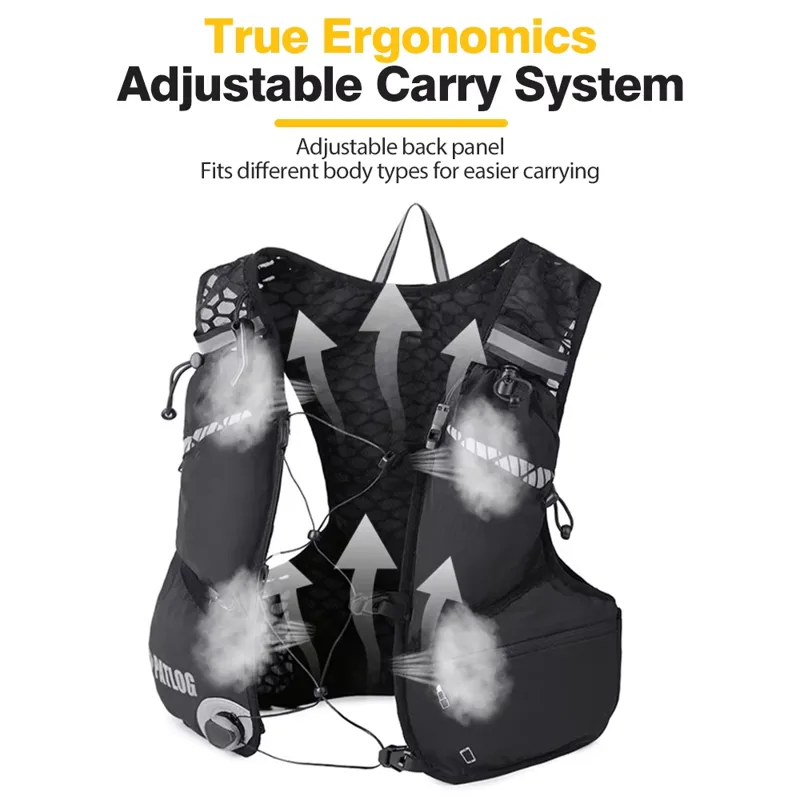 NEWBOLER Ransel Lari Luar Ruan - Cycling Commute Backpack ulasan dan harga