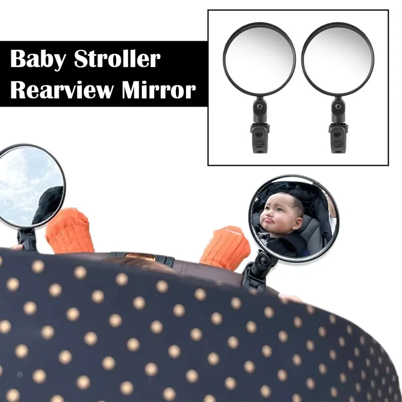 2 Buah Cermin Sepeda Dapat Dis - Mirror Handlebar Convex ulasan dan harga