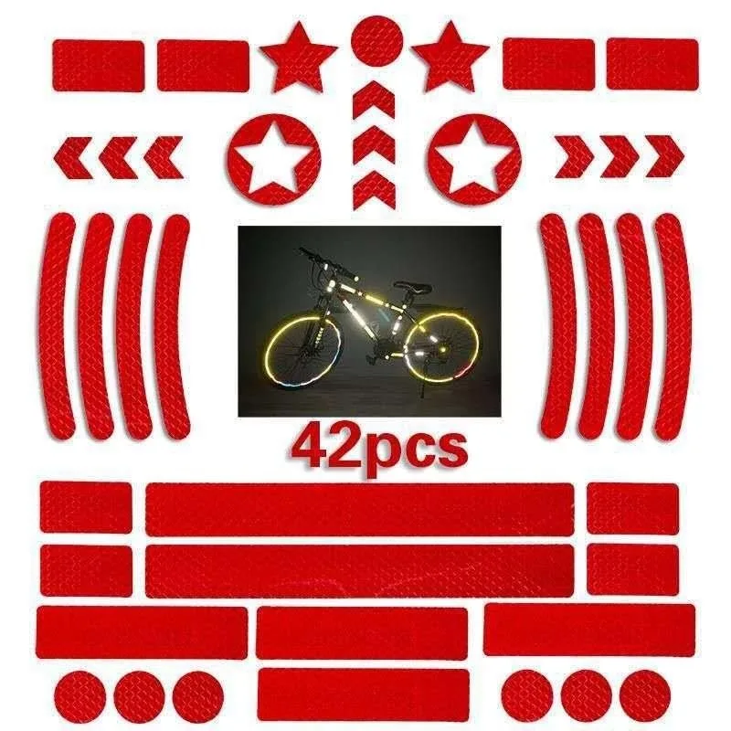 Stiker Hub roda reflektif, per - Spoke Reflector Set ulasan dan harga