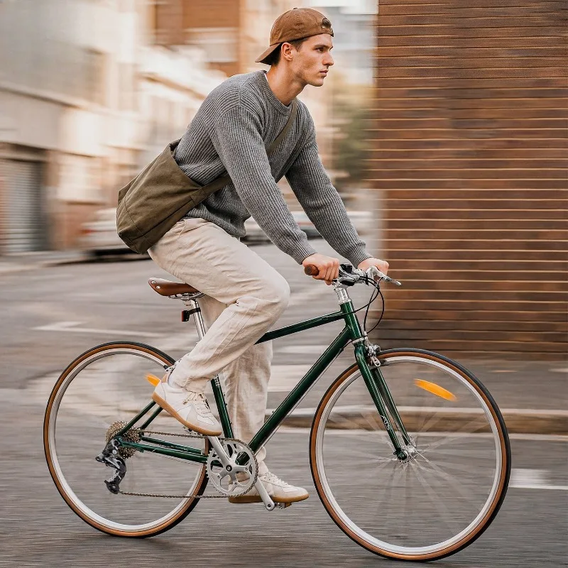 Sepeda flat handle road bike u - Cycling Commute Speed ulasan dan harga