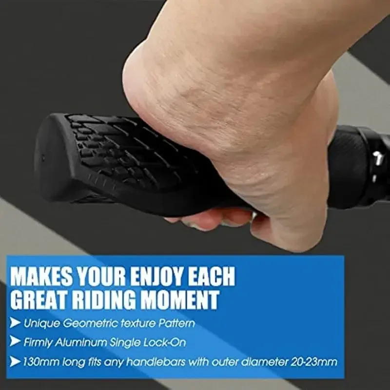 Pegangan Sepeda Karet Paduan d - Commuting On Mountain Bike ulasan dan harga