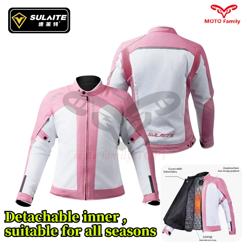 Setelan bersepeda motor wanita - Cycling Commute Jacket ulasan dan harga