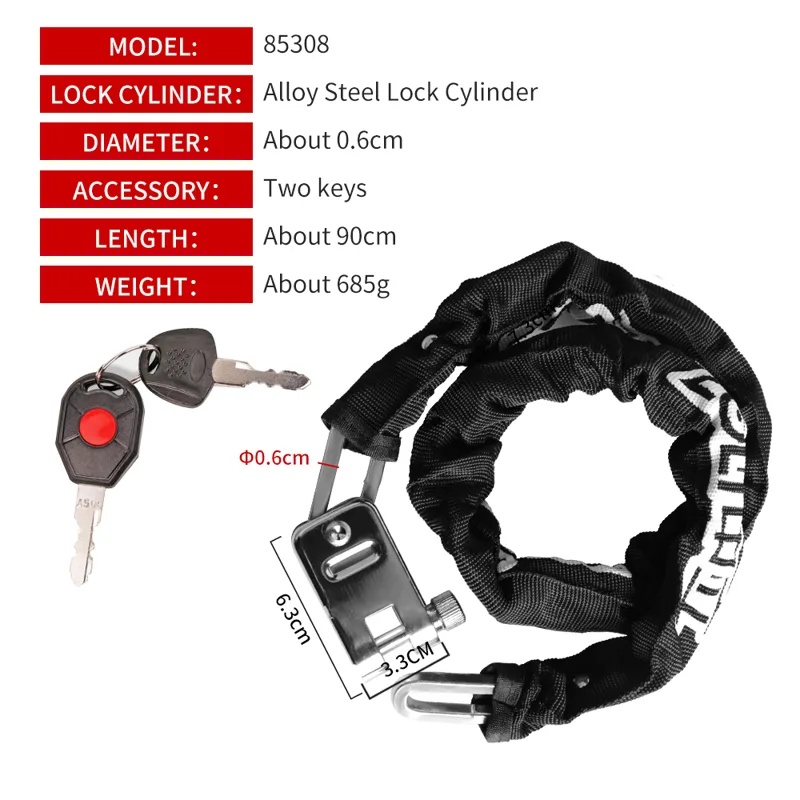Kunci rantai sepeda Zoli porta - Chain Lock Combination ulasan dan harga