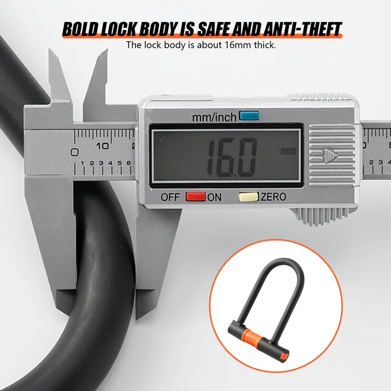 Kunci U Sepeda Tugas Berat Ant - U Lock Heavy Duty ulasan dan harga