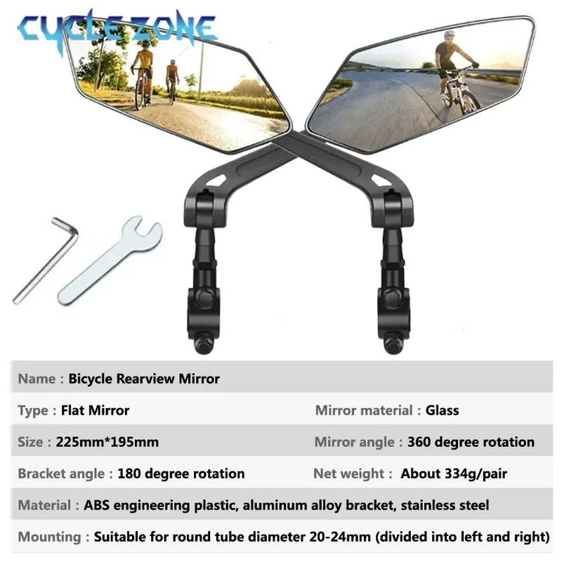 Kaca Spion Sepeda Gunung Cermi - Cycling Zones ulasan dan harga