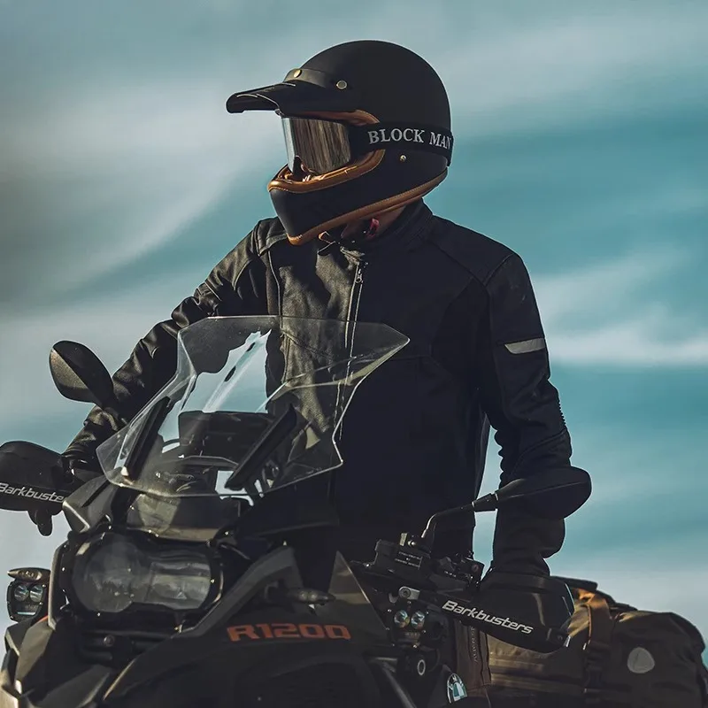 Jaket Kulit Motor Pria Anti Ja - Cycling Commute Jacket ulasan dan harga