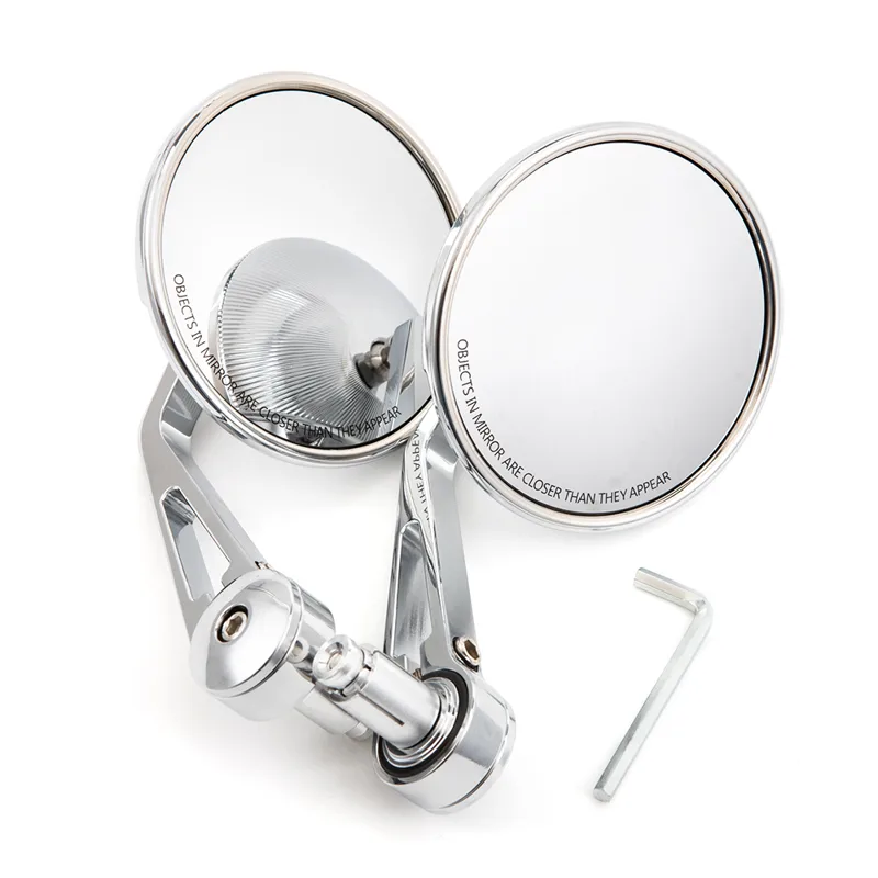 Evomosa krom sepeda motor Conv - Mirror Handlebar Convex ulasan dan harga