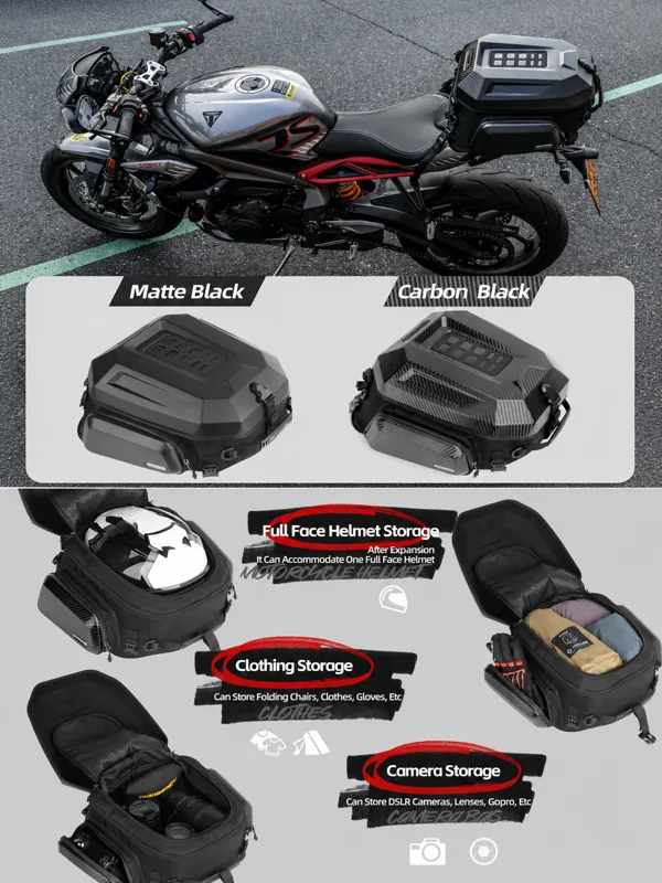 Tas Belakang Helm Motor Rhinow - Cycling Commute Backpack ulasan dan harga
